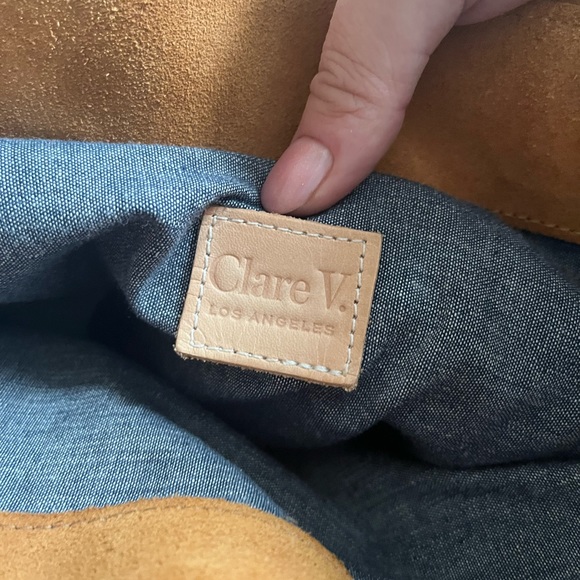 Clare V Tan Suede Tote - Picture 5 of 9